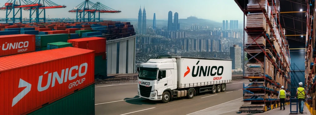 Operação logística da Único Group